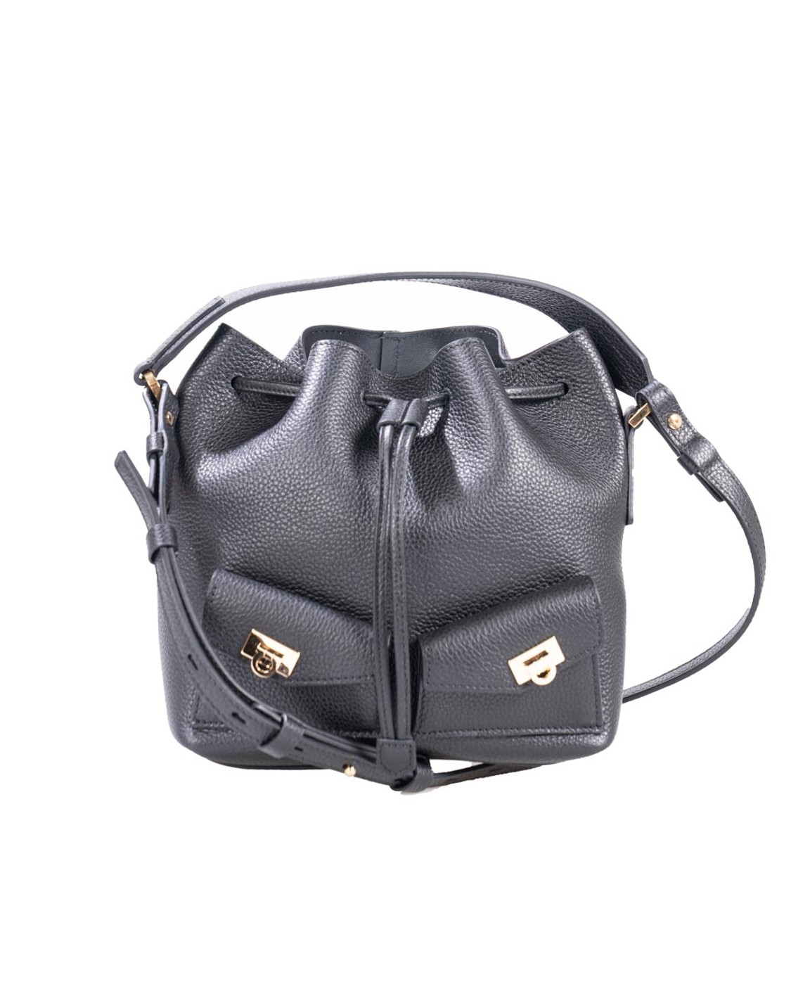 shop SALVATORE FERRAGAMO  Secchiello: Salvatore Ferragamo secchiello multipocket.
Minibag dalla costruzione a secchiello.
Tasche frontali decorate dalla fibbia Hug. 
Chiusura con coulisse, manico e  tracolla regolabile. 
Altezza 19.5 CM  Lunghezza 19.0 CM  Profondità 11.5 CM.
Luce tracolla: 50 cm.
Luce manico: 9 cm.
Composizione: 100% Pelle.
Made In ITALY. 220915-785878 number 7526249